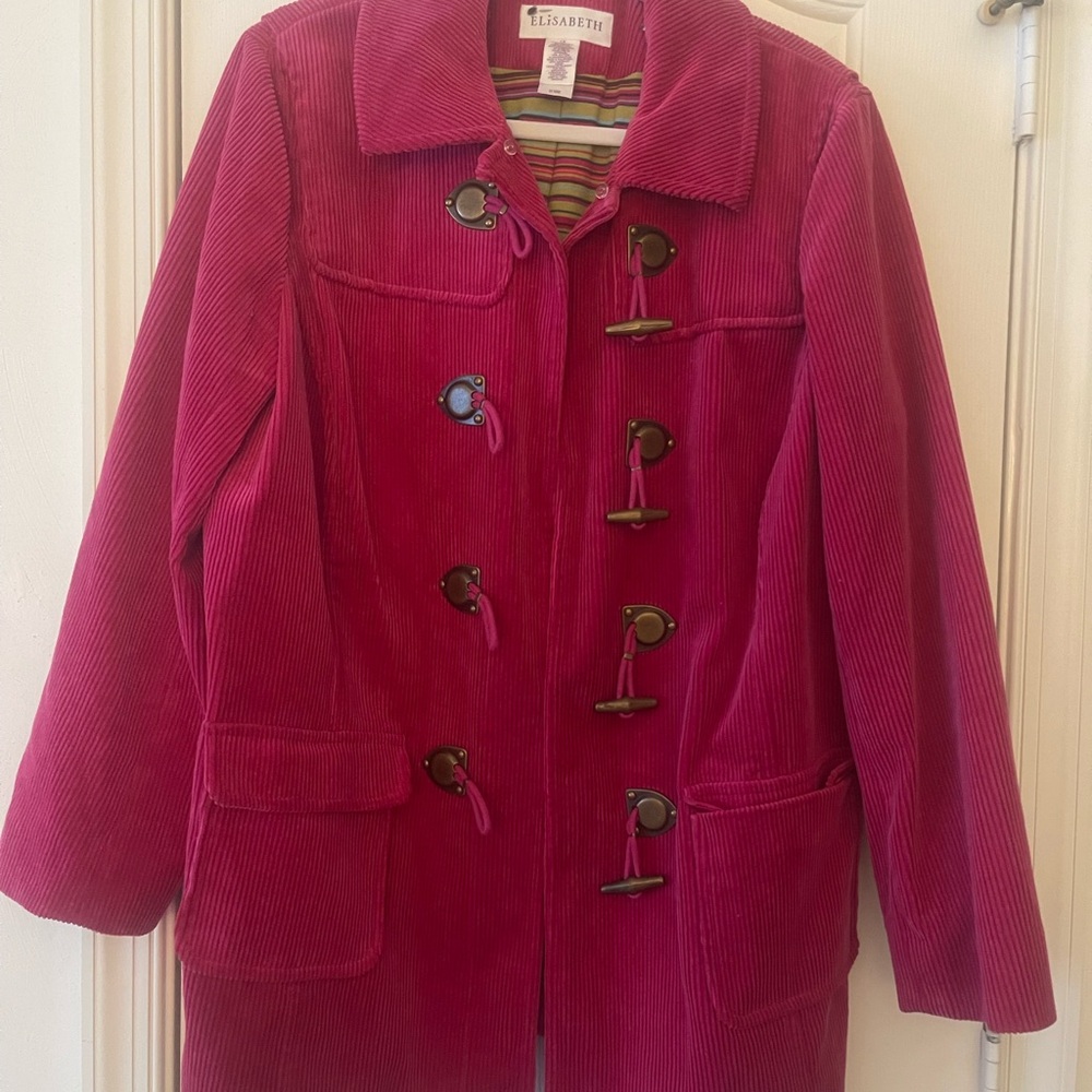 J.Elizabeth Pink Corduroy Women's Jacket